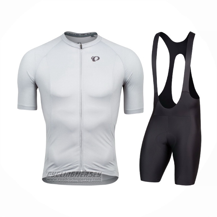 2021 Cycling Jersey Pearl Izumi White Short Sleeve and Bib Short